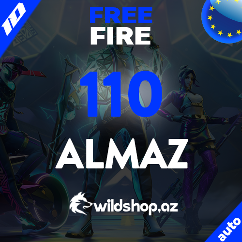 Free Fire 110 Almaz EU